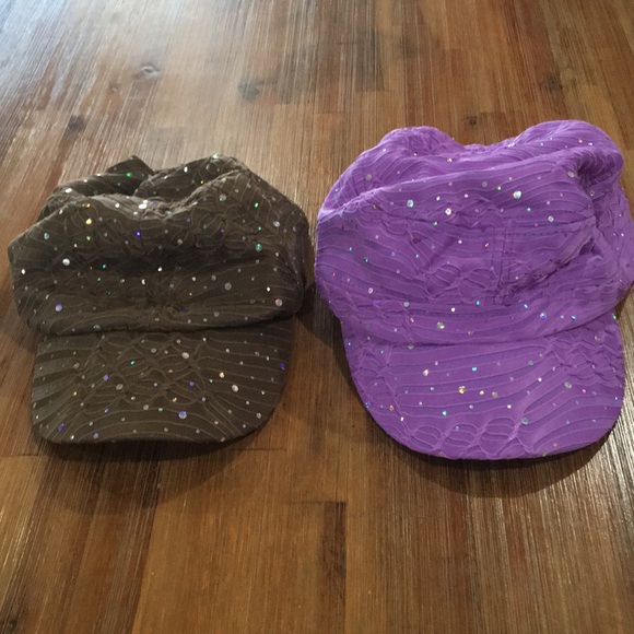 Hollywood Color Company sequent hats 2 for $20 never worn new but no tags